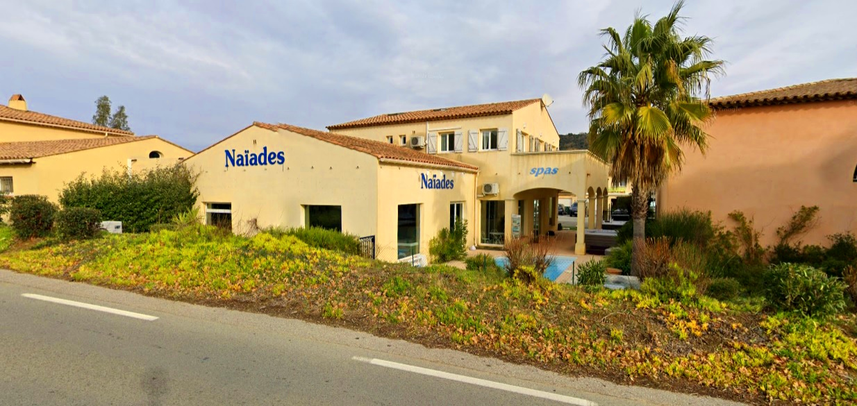 Showroom Naïades spa HotSpring dans le Var à Ramatuelle